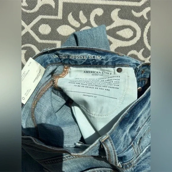 ✨NEW Stylish Blue Patchwork Women Jeans - Picture 12 of 16